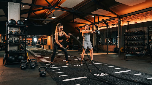 Sector de Entrenamiento Funcional y Circuitos en RFG Gimnasio